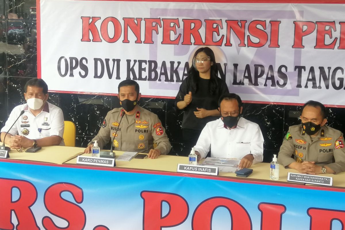 Satu korban kebakaran di Lapas Tangerang berhasil diidentifikasi