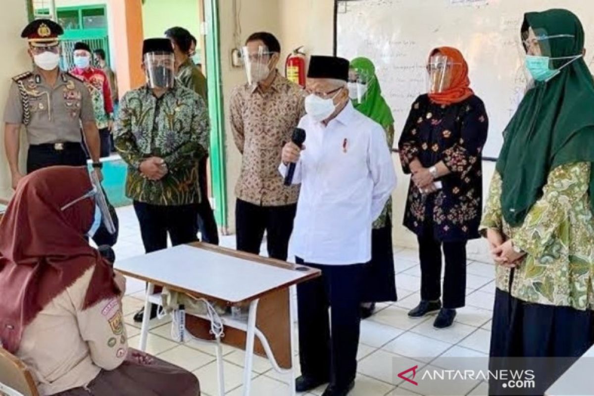 80 persen dari 3.222 sekolah di Bogor laksanakan PTM