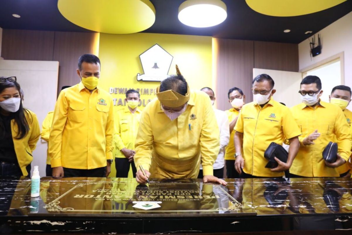 Airlangga Hartarto berharap Golkar Sumut jadi motor pemenangan Golkar di Sumatera