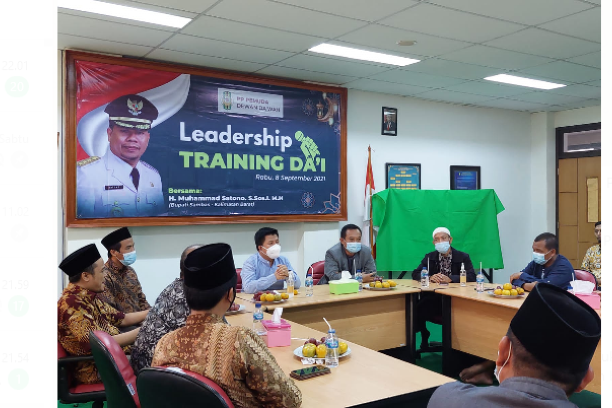 Satono berbagi pengalaman berdakwah di Leadership Training DDI Pusat