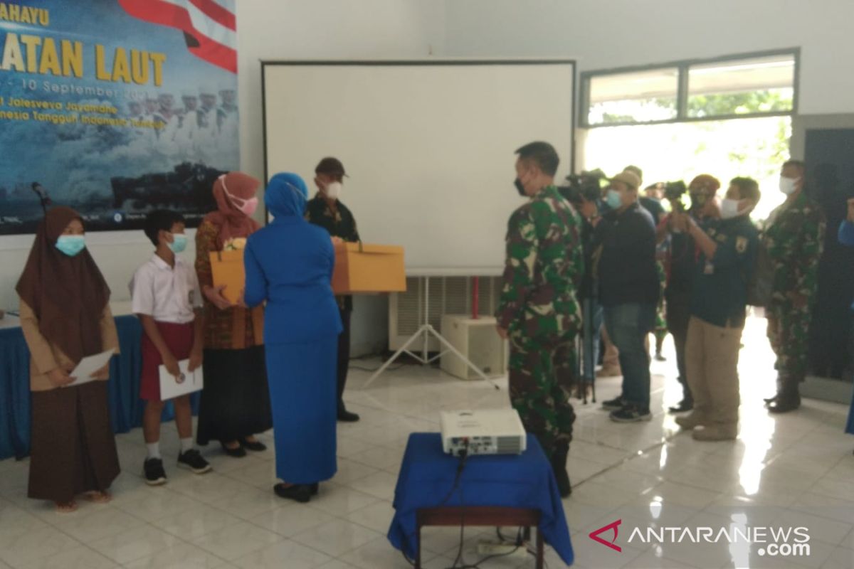Diskomlekal gelar tasyakuran HUT ke-76 TNI AL di Cariu