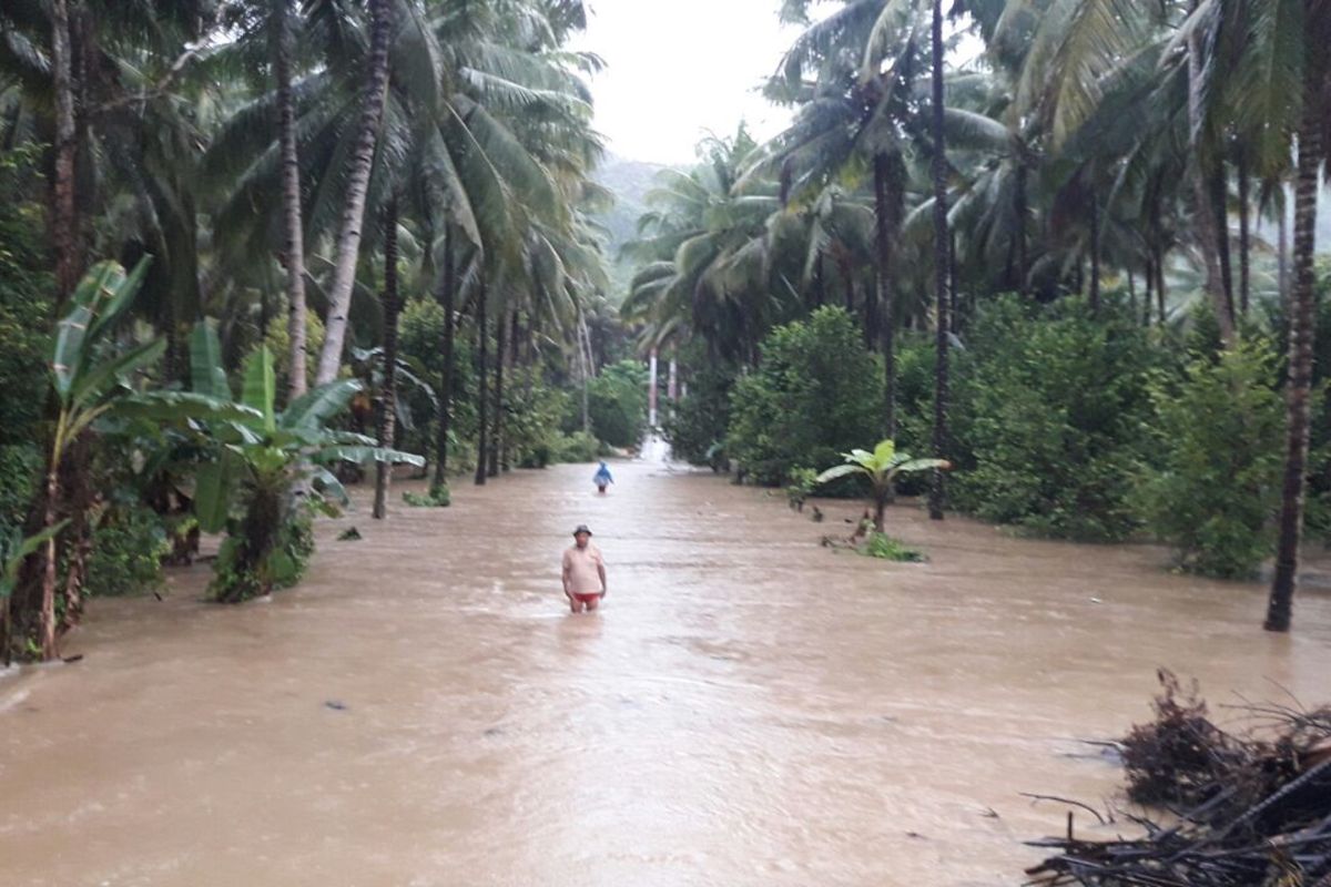 Banjir terjang Kabupaten Bolaang Mongondow  Selatan