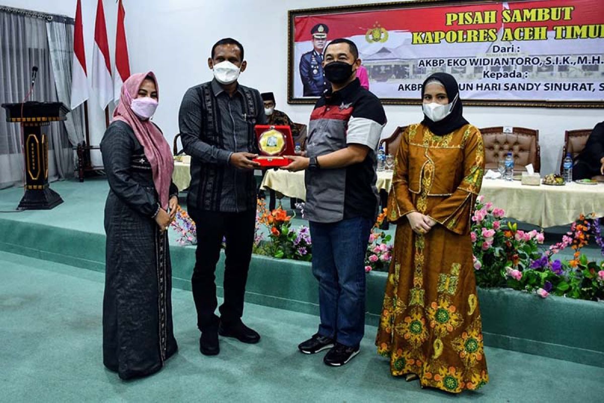 Pemkab Aceh Timur gelar lepas sambut Kapolres Aceh Timur