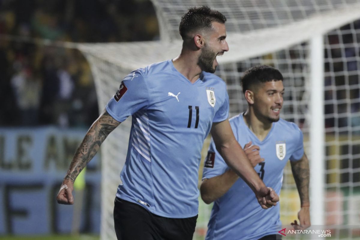 Kualifikasi Piala Dunia 2022 : Uruguay menang tipis 1-0 atas Ekuador