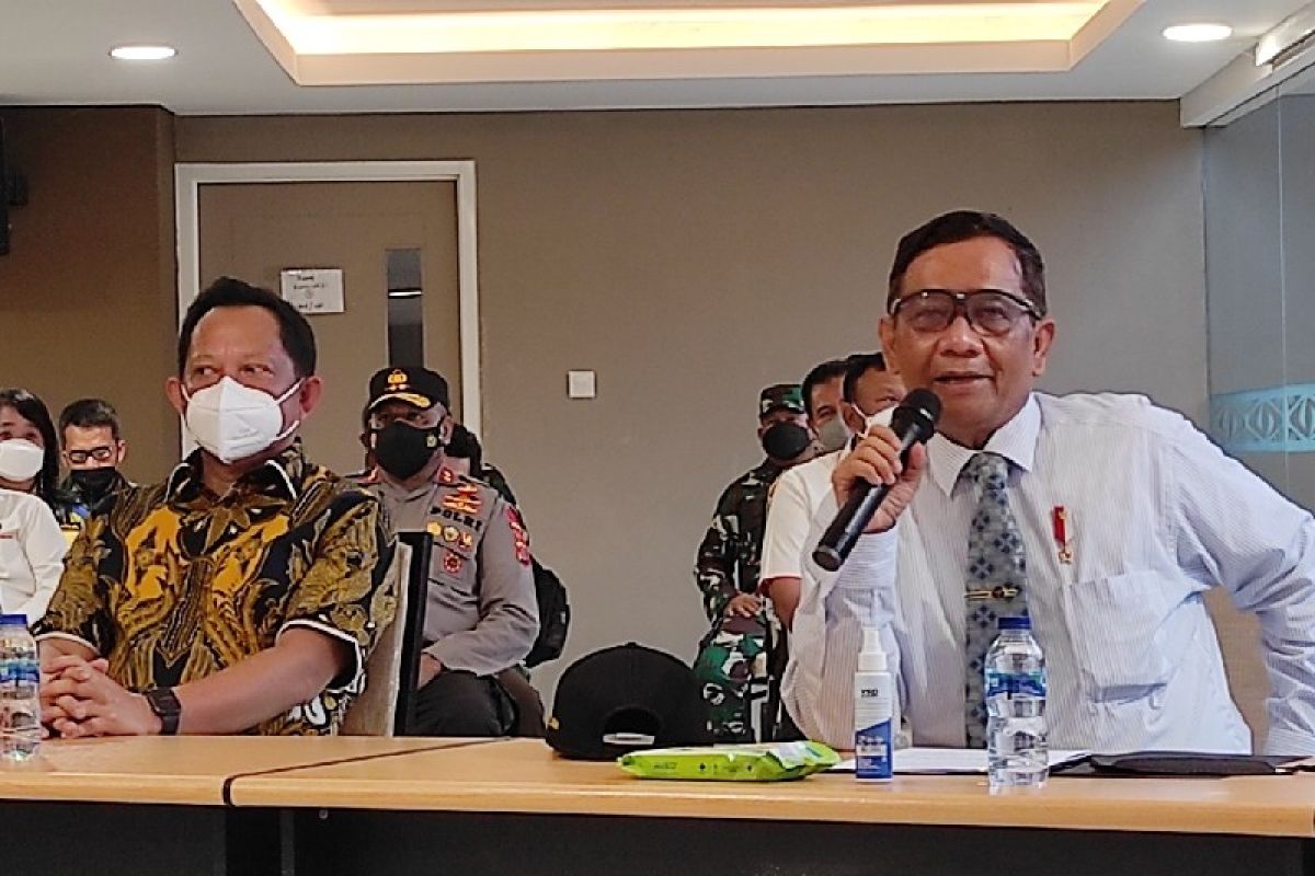 Menkopolhukam nyatakan PON Papua bisa ditonton dengan terapkan prokes ketat