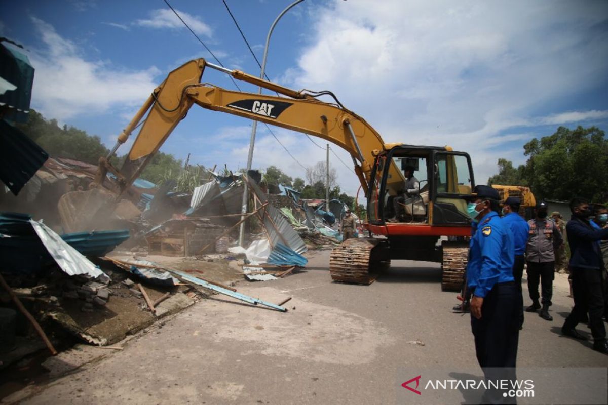 Ditpam BP Batam tertibkan ROW 30 M Jalan Industri Tanjung Uncang