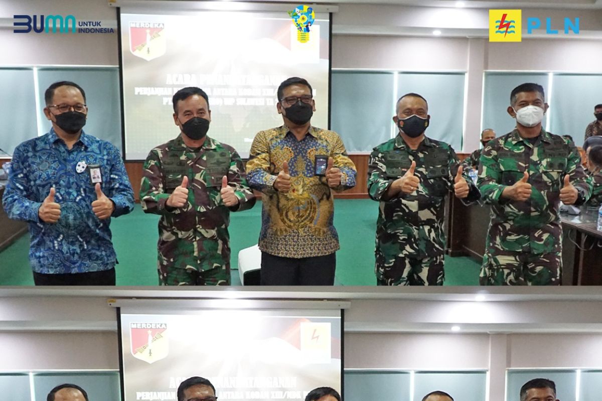 Sinergi bersama Kodam XIII/Merdeka, PLN percepat pembangunan proyek strategis nasional