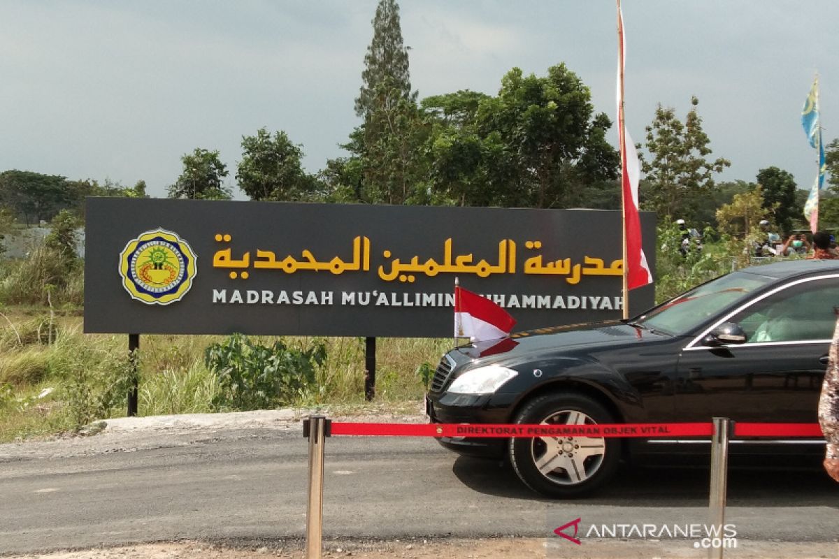 Presiden kunjungi Madrasah Muallimin Muhammadiyah yang dibangun negara