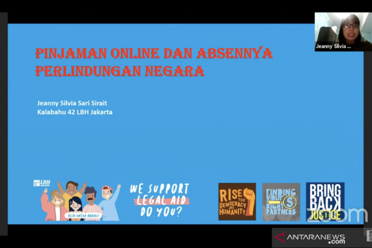 LBH Jakarta: Perempuan  pengguna aplikasi "pinjol" rentan alami KBGS