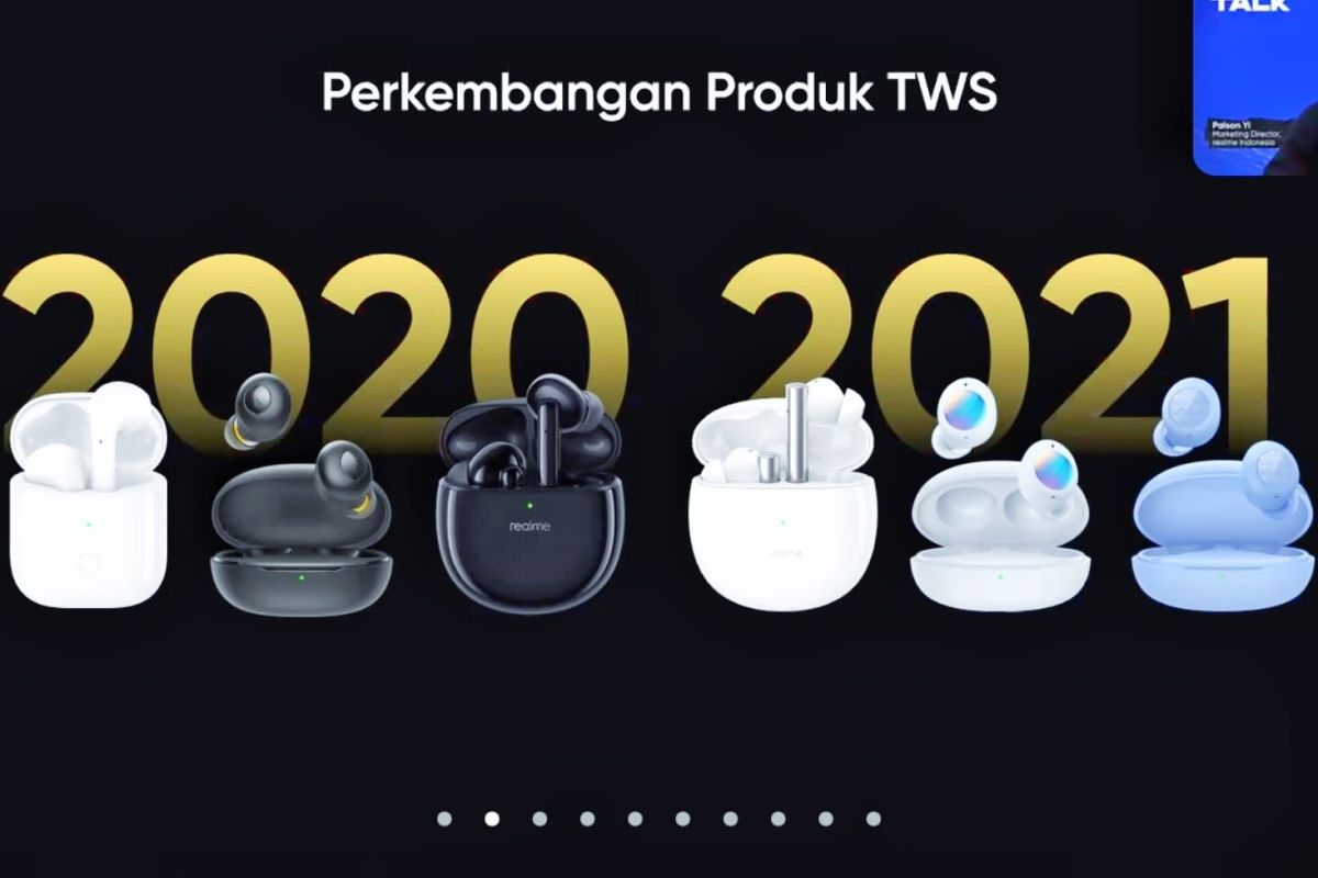 Penjualan produk AIoT Realme naik pada 2021