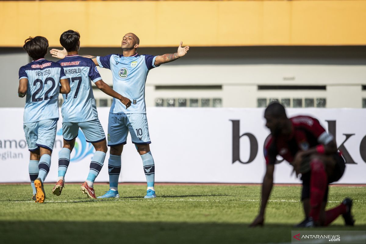 Jacksen Tiago kecewa Persipura dikalahkan 10 pemain Persela