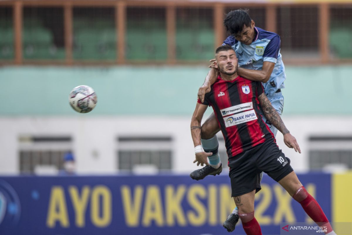 Liga 1 - Persipura jaga asa bertahan di Liga 1 usai kalahkan PSIS 4-0