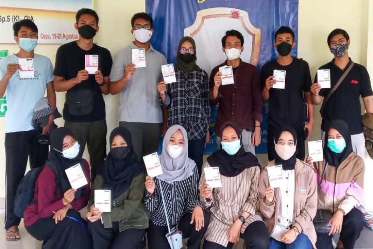 280 atlet Kabupaten Magelang disuntik vaksin COVID-19