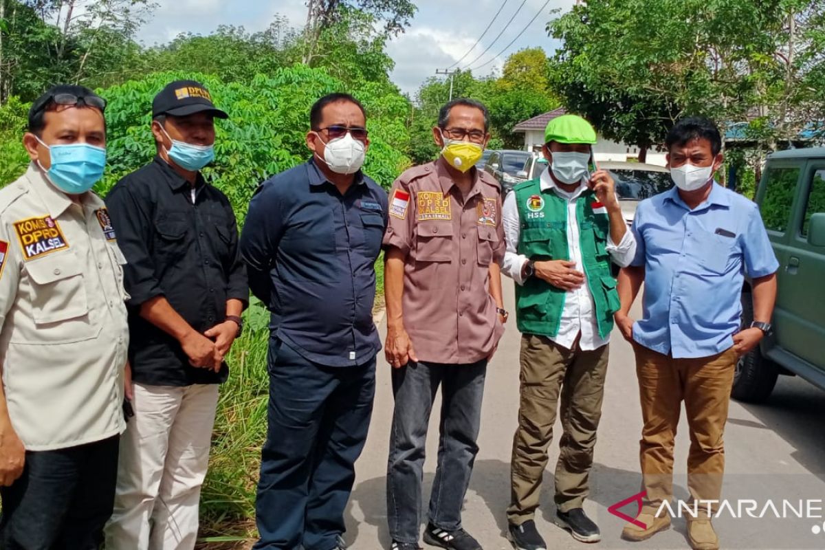 Keberadaan jalan irigasi diharapkan tunjangan fungsi bendung Pipitak Jaya Kalsel