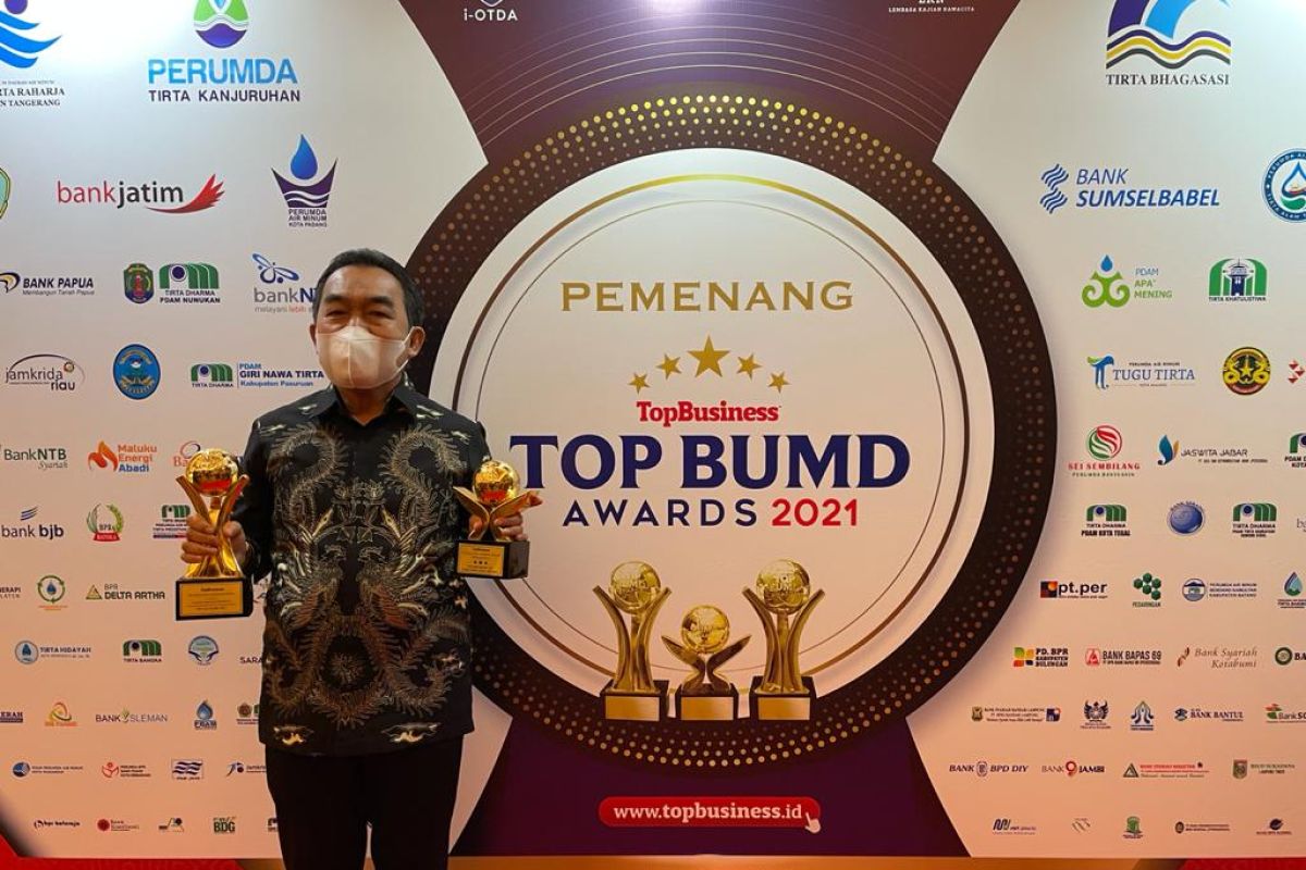 PT MEA raih dua penghargaan TOP BUMD Award 2021