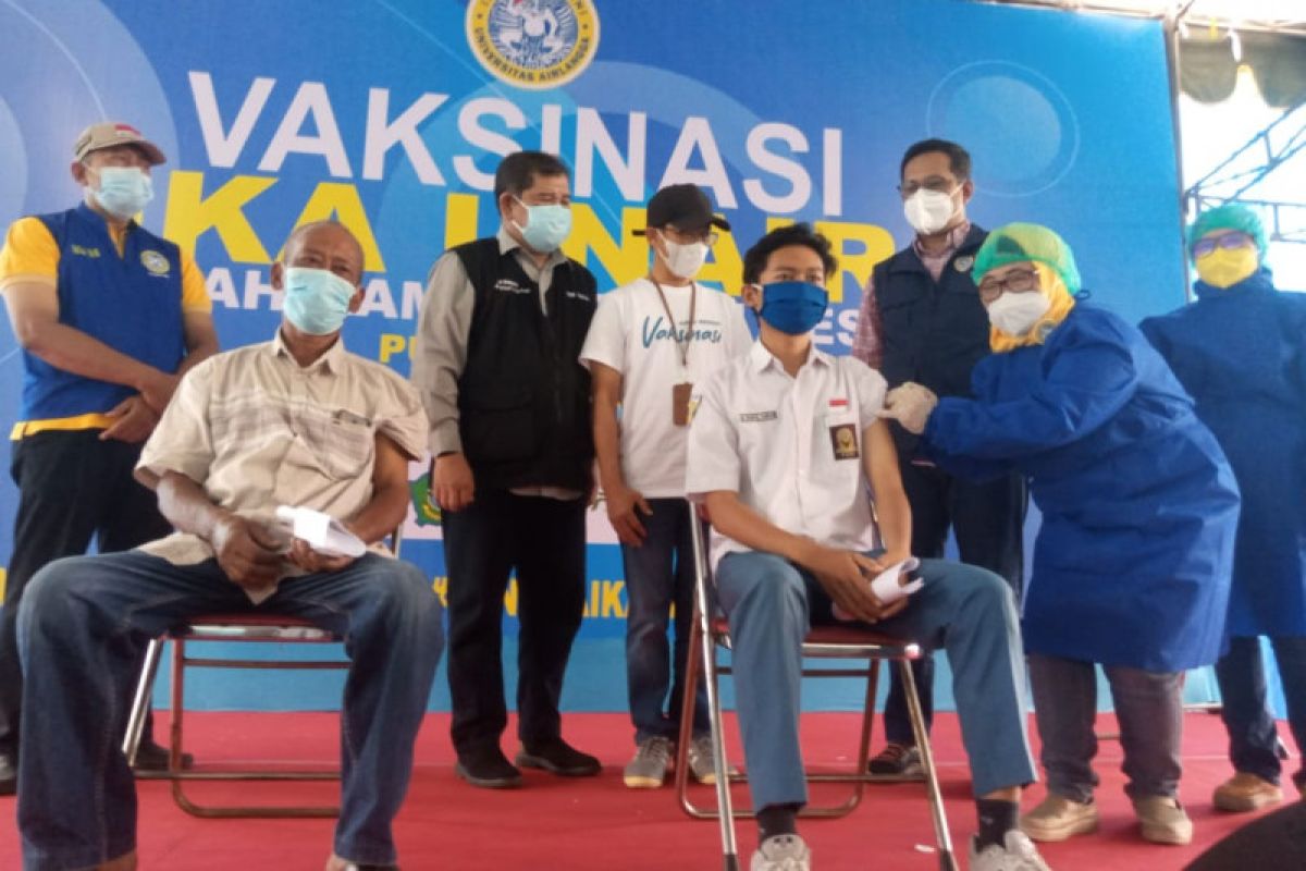 Vaksinasi COVID-19 Ika Unair Sidoarjo sasar wilayah padat penduduk