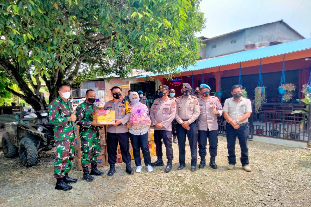 Kapolres Langkat kunjungi latihan taktis tingkat kompi