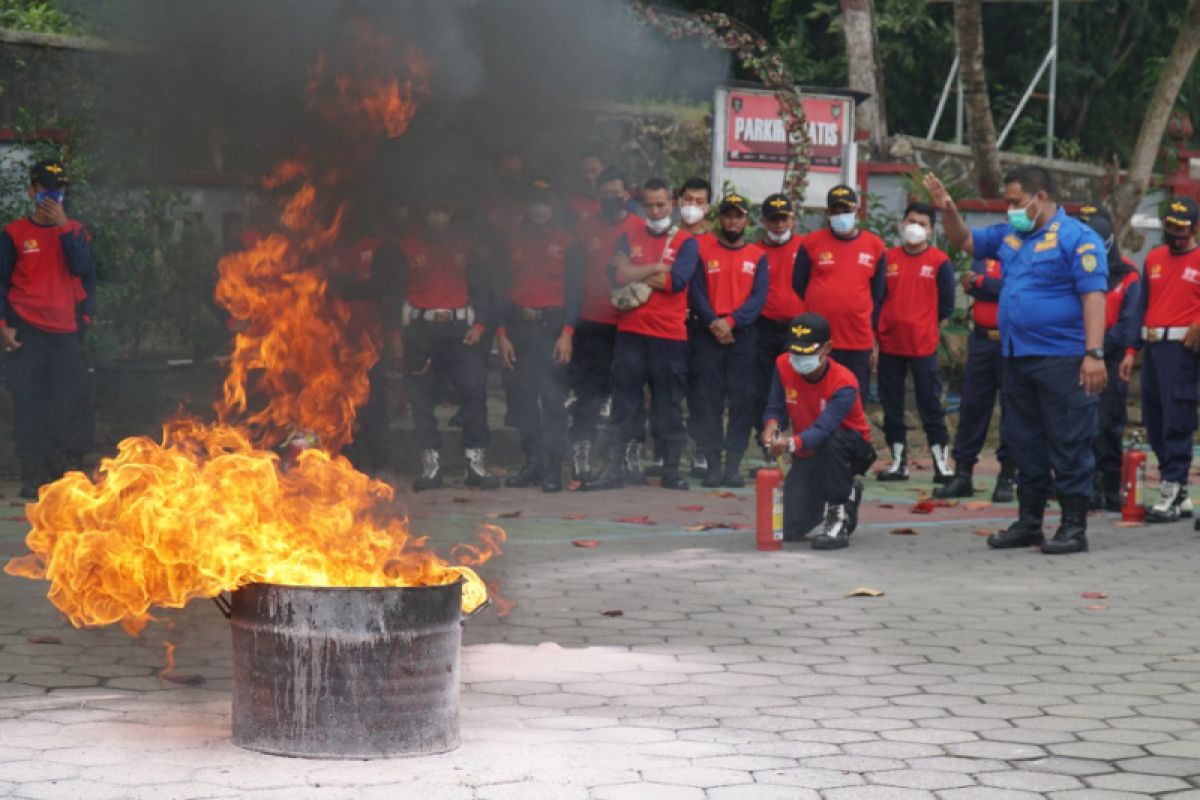 Rutan Bantul-BNPB menggelar pelatihan mitigasi bencana kebakaran