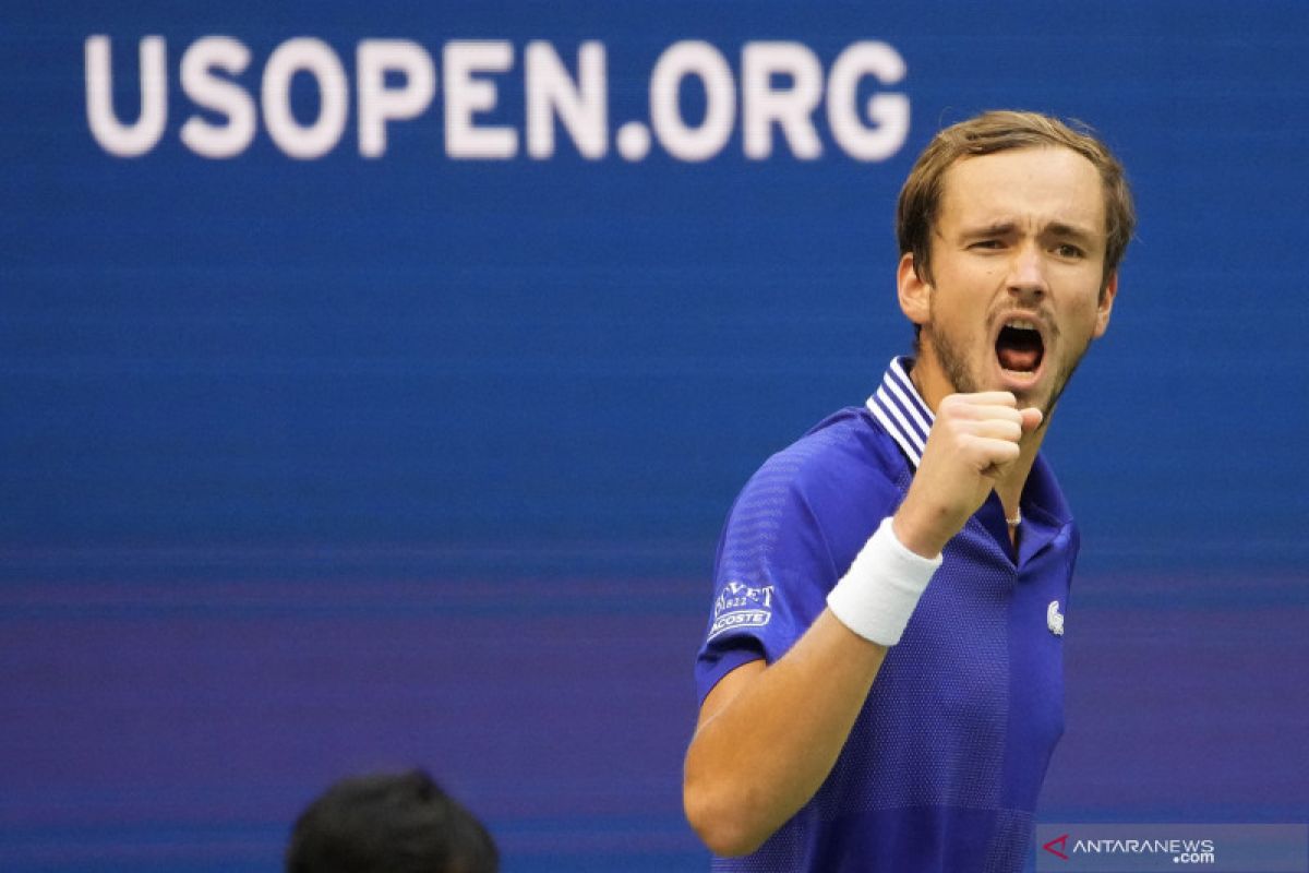 Kemenangan di US Open 2021 terasa manis bagi Daniil Medvedev