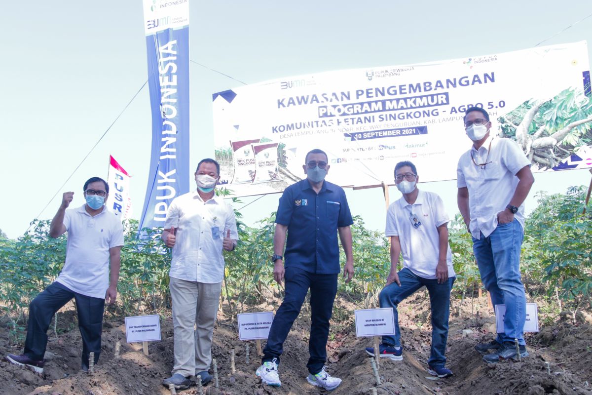 Program "Makmur" cara Erick Thohir sejahterakan petani Lampung