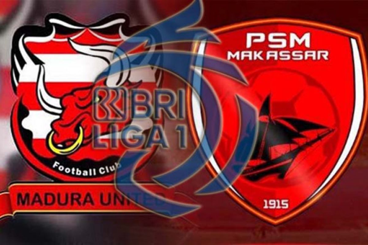 PSM Makassar kontra Madura United berakhir imbang 1-1