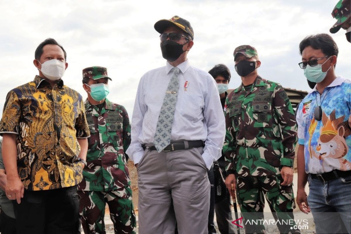 Pangdam XVII/Cenderawasih dampingi kunjungan kerja Menko Polhukam di Jayapura