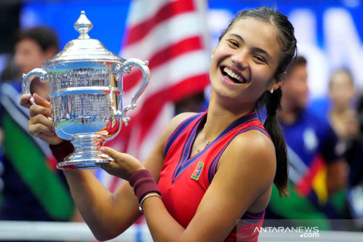 Raducanu juara US Open, gelar Slam pertama dari petenis kualifikasi