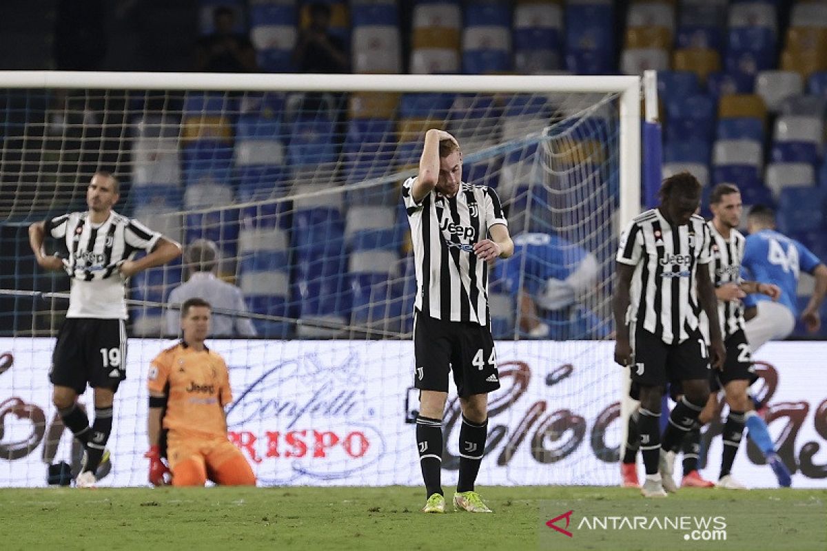 Liga Italia : Juventus kalah lagi, tersungkur di markas Napoli