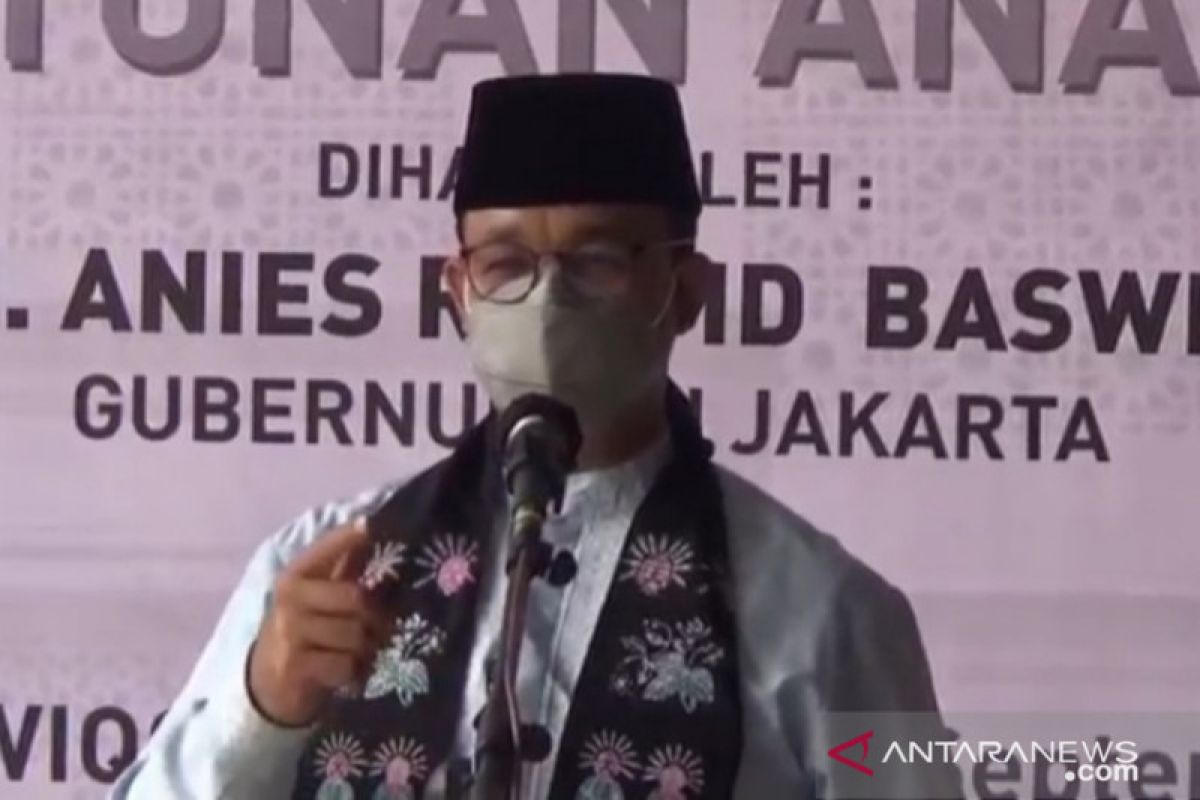 Anies: Pujian dari putra Jokowi untuk seluruh "stakeholders" di DKI Jakarta