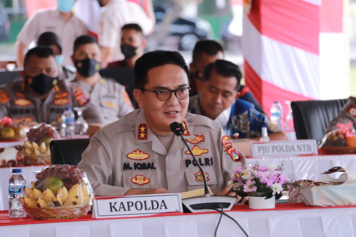 Penanganan pandemi COVID-19 oleh Polda NTB diapresiasi Komisi III DPR