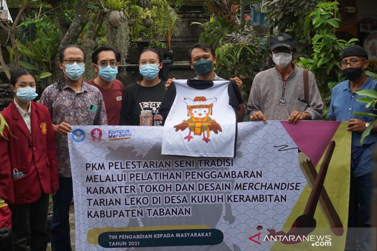 ISI Denpasar bantu lestarikan tari Leko dari Desa Kukuh Kerambitan