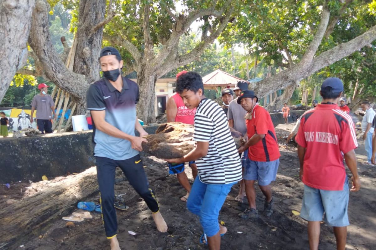 Objek wisata Pantai Kastela Ternate Dibenahi, tingkatkan pesona wisata