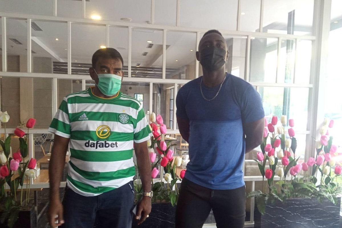 Pemain naturalisasi Mamadou Hady Barry bergabung ke PSMS Medan