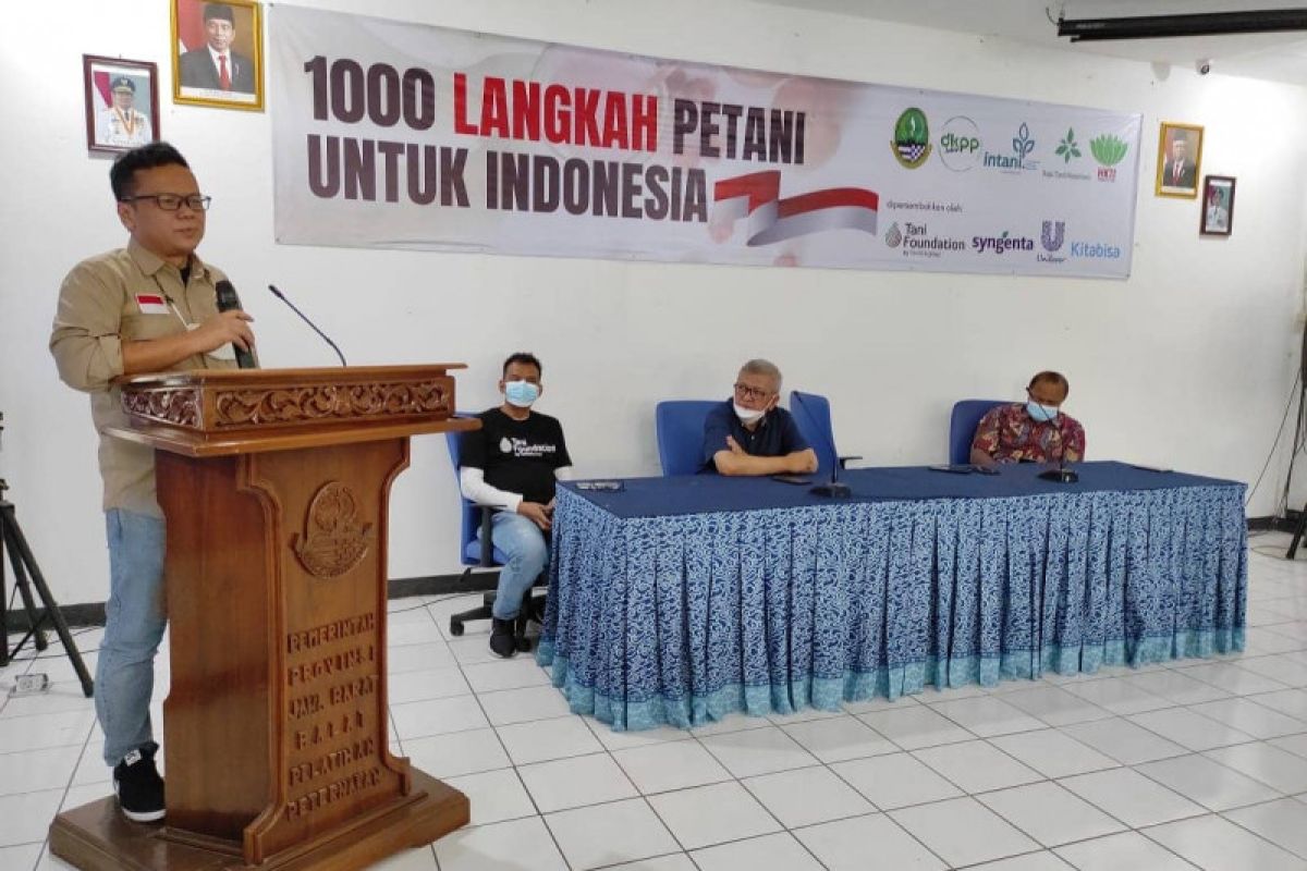 Petani milenial diharapkan bisa bangkitkan kearifan lokal mandiri pangan