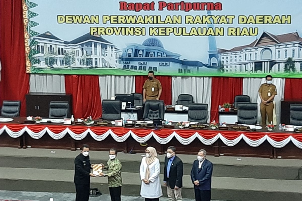 APBD Perubahan Kepri 2021 disepakati Rp3,918 triliun