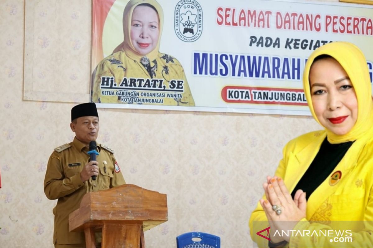 Dibuka Plt Wali Kota, Musda-V GOW Tanjungbalai tetapkan Hj Artati ketua terpilih