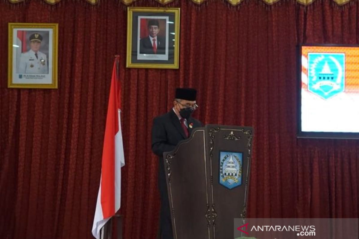 Bupati HSS sampaikan Raperda APBD tahun anggaran 2022