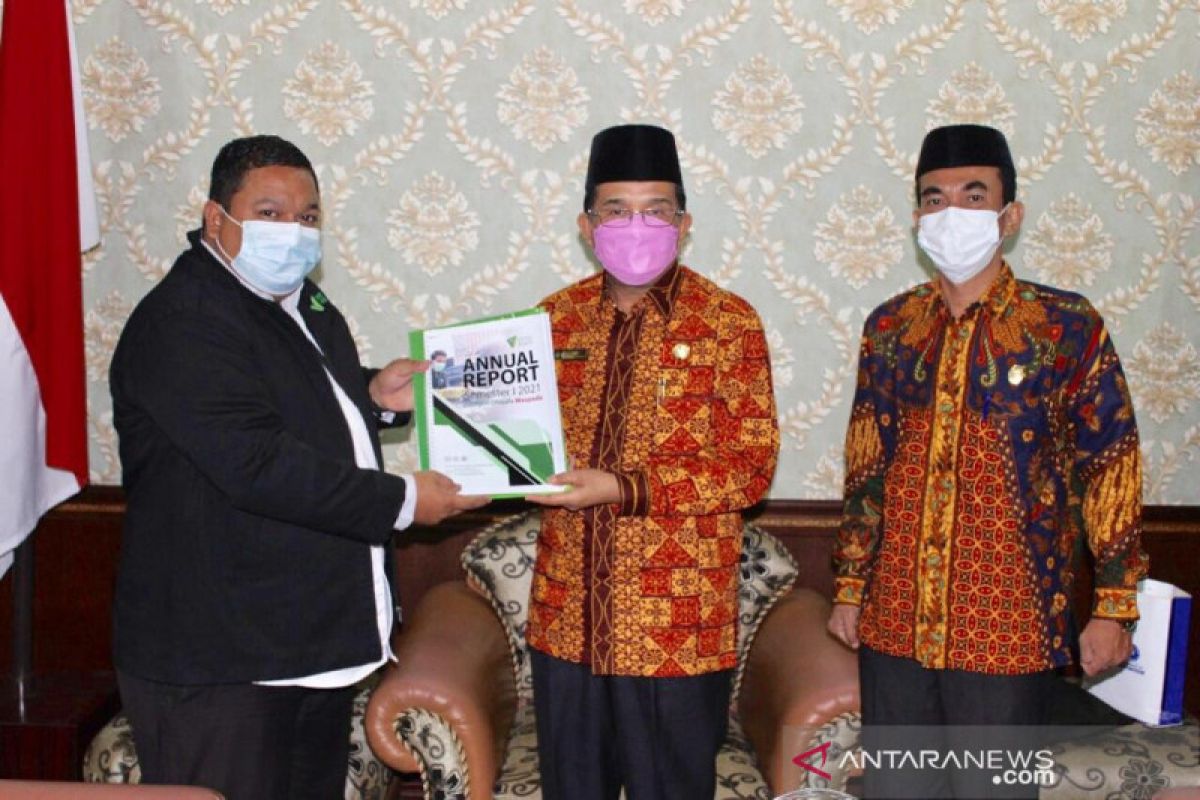 Junjung transparansi, Dompet Dhuafa Waspada serahkan laporan ke Kanwil Kemenag Sumut