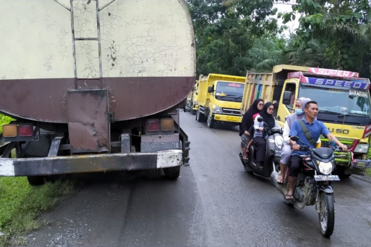 Kecelakaan lalu lintas di Padang Tualang Langkat, korban meninggal dunia