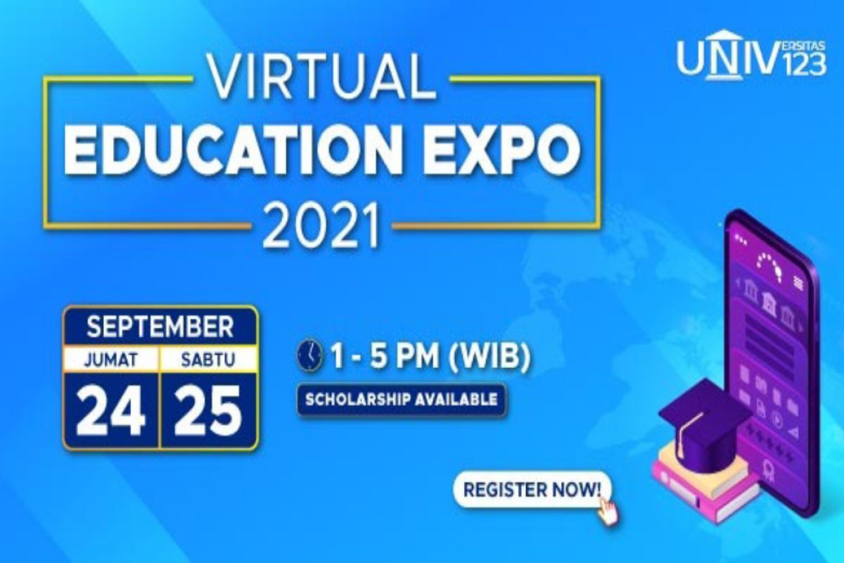 Universitas123 Virtual Education Expo 2021 Akan Hadir dengan Puluhan Universitas Ternama