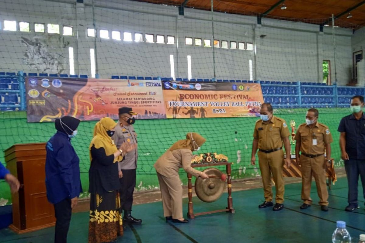 Sekda Pangkalpinang buka ecofest fakultas ekonomi Universitas Bangka Belitung