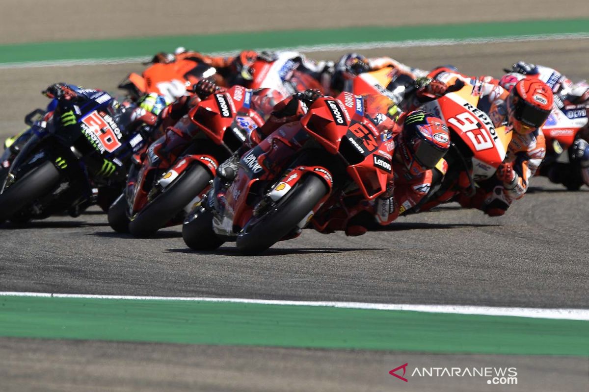 MotoGP, Bagnaia klaim pole GP San Marino dengan rekor baru Sirkuit Misano