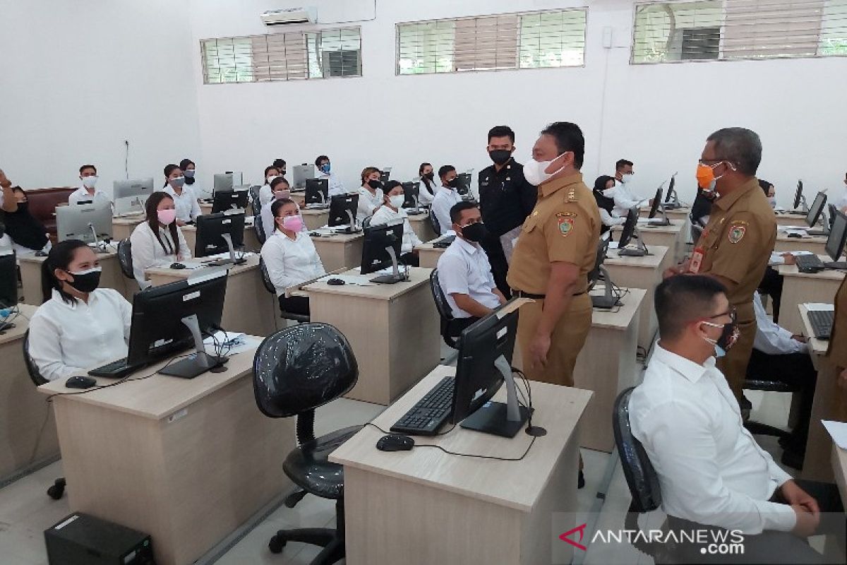 SKD CPNS Pemprov Kalteng dimulai, sesi pertama tiga orang tak hadir