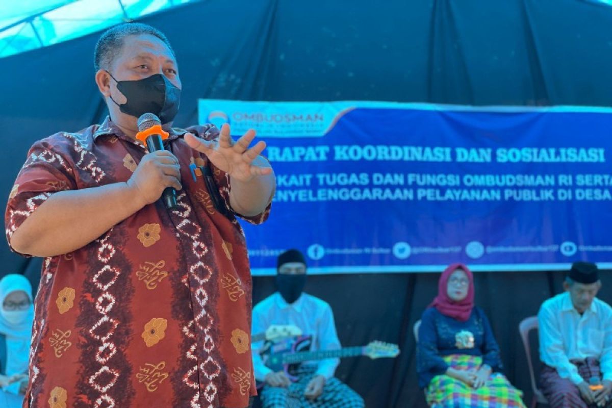 Ombudsman Sulbar harapkan pemerintah desa tingkatkan pelayanan publik