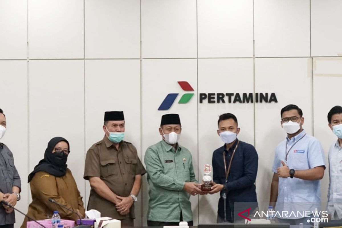 Pemkot Tanjungbalai perkuat sinergitas dengan Pertamina