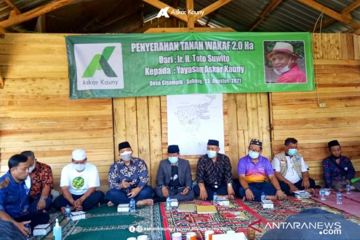 Yayasan Askar Kauny Bangun Pesantren di Subang