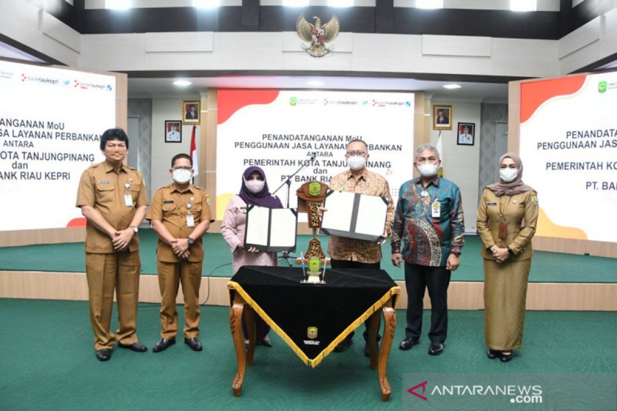 Bank Riau Kepri Jalin kerjasama layanan perbankan dengan Tanjung Pinang