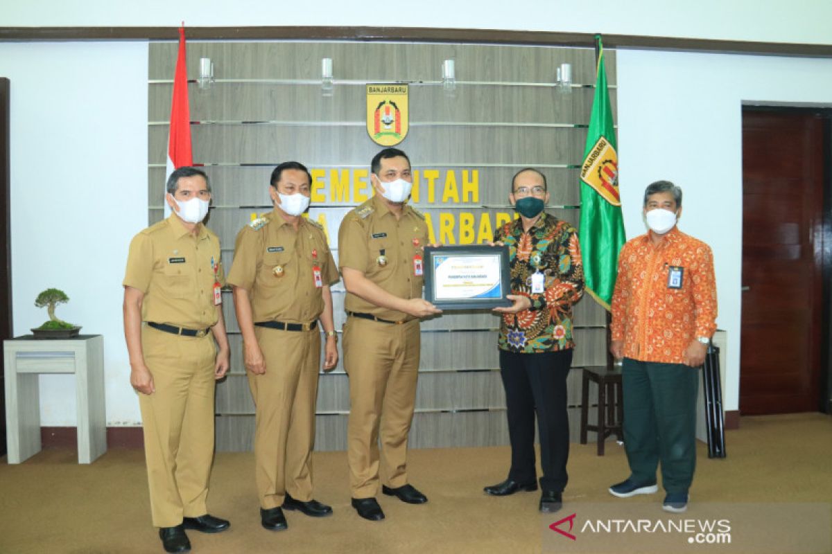 Pemkot Banjarbaru raih penghargaan pengelolaan pajak terbaik