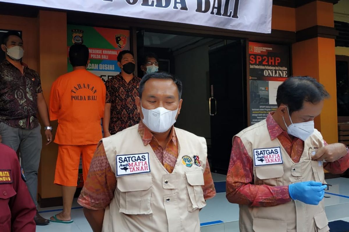 Polda Bali ungkap kasus pemalsuan akta tanah yang rugikan ratusan juta
