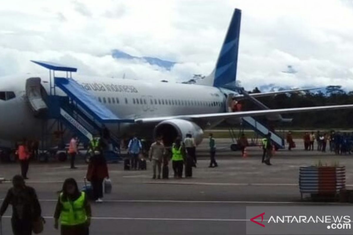 Garuda Indonesia pindah operasi di terminal baru Bandara Timika